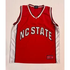 NC State Wolfpack Jersey Size XL Unisex Adult Red/White Colosseum #1